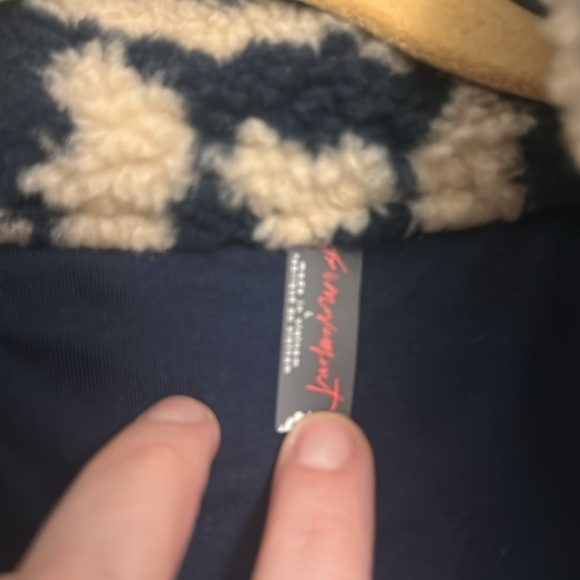 Free People Movement Rocky Mountain Fleece Jacket Size Large. - Picture 2 of 4